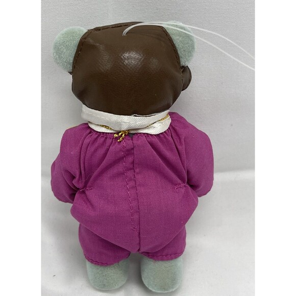 VTG North American Bear Co Amelia Bearhart Figurine 4" Stuffed Animal Ornament - Picture 4 of 8